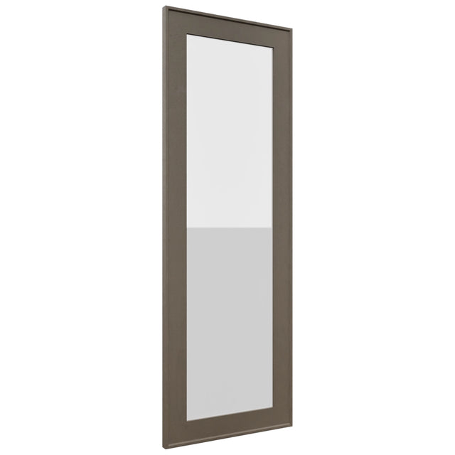Fabuwood Echo Mocha DS GDW1542 Wall Glass Door, Front View