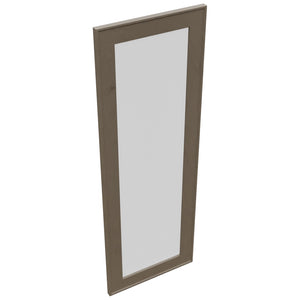 Fabuwood Echo Mocha DS GDW1542 Wall Glass Door, Top View