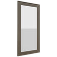 Fabuwood Echo Mocha DS GDW1836 Wall Glass Door, Front View