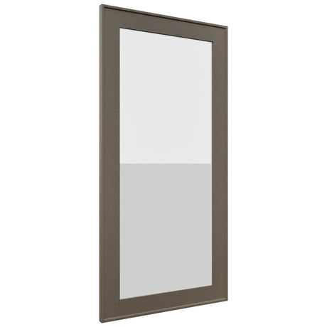Fabuwood Echo Mocha DS GDW1836 Wall Glass Door, Front View