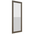 Fabuwood Echo Mocha DS GDWD1860 Wall Glass Door, Front View