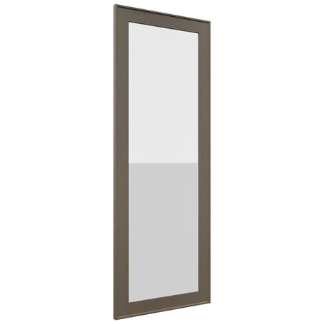 Fabuwood Echo Mocha DS GDWD1860 Wall Glass Door, Front View