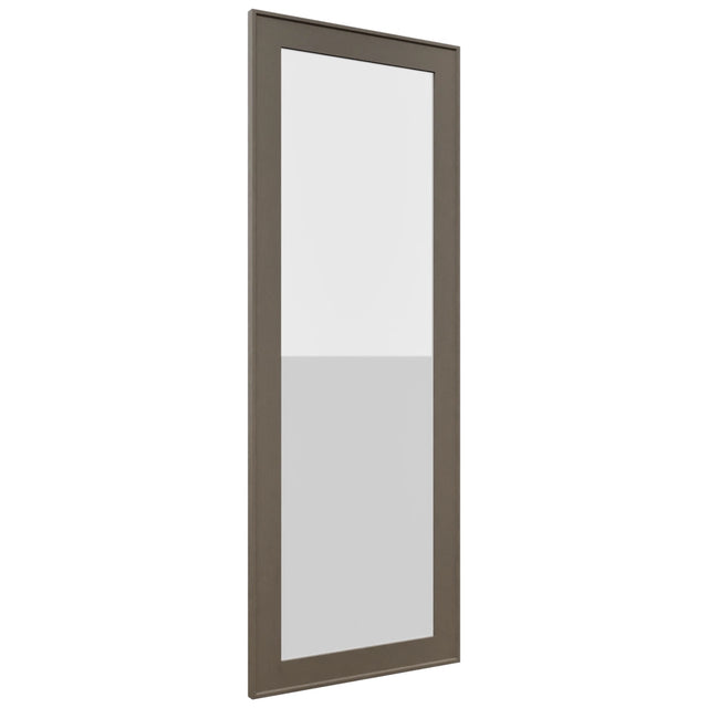 Fabuwood Echo Mocha DS GDWD1860 Wall Glass Door, Front View