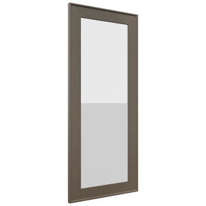 Fabuwood Echo Mocha DS GDWDC2436 Wall Glass Door, Front View