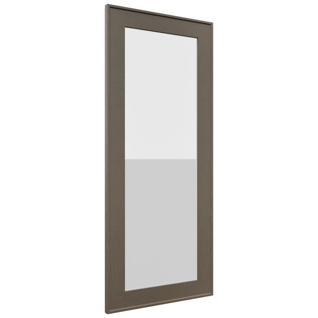 Fabuwood Echo Mocha DS GDWDC2436 Wall Glass Door, Front View