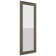 Fabuwood Echo Mocha DS GDWDC2442 Wall Glass Door, Front View
