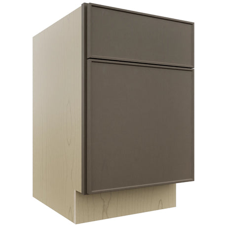 Fabuwood Echo Mocha FD18 Vanity Desk, Front View