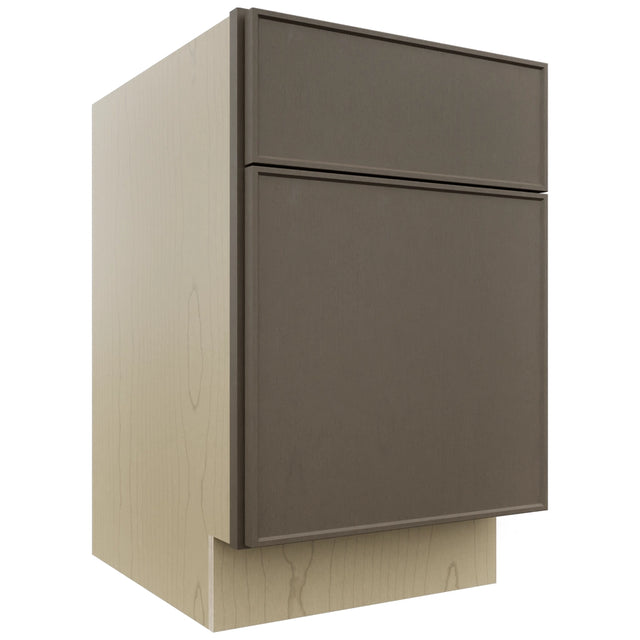 Fabuwood Echo Mocha FD18 Vanity Desk, Front View