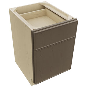 Fabuwood Echo Mocha FD18 Vanity Desk, Top View