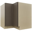 Fabuwood Echo Mocha LSB36 Base Corner Lazy Susan Cabinet, Front View
