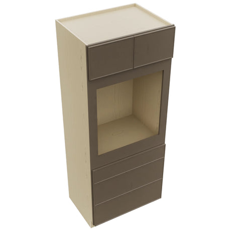 Fabuwood Echo Mocha OC3384S Tall Oven Cabinet Single, Top View