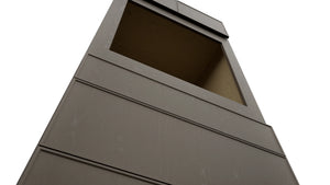 Fabuwood Echo Mocha OC3384S Tall Oven Cabinet Single, Detail View