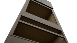 Fabuwood Echo Mocha OC3396D Tall Oven Cabinet Double, Detail View