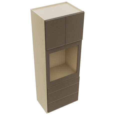 Fabuwood Echo Mocha OC3396S Tall Oven Cabinet Single, Top View