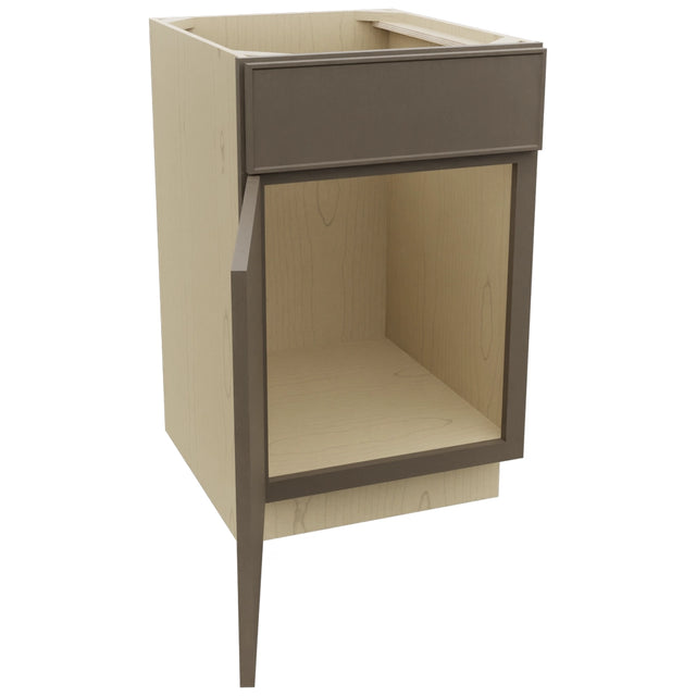 Fabuwood Echo Mocha SB21 Base Sink Cabinet, Open View