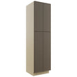 Fabuwood Echo Mocha TP242490 Tall Pantry Cabinet, Front View