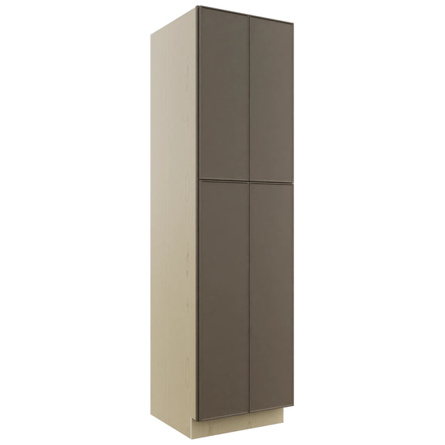 Fabuwood Echo Mocha TP242490 Tall Pantry Cabinet, Front View