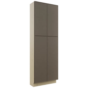 Fabuwood Echo Mocha TP301290 Tall Pantry Cabinet, Front View