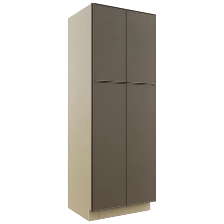 Fabuwood Echo Mocha TP302484 Tall Pantry Cabinet, Front View