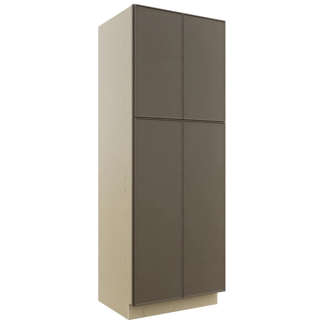 Fabuwood Echo Mocha TP302484 Tall Pantry Cabinet, Front View