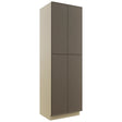 Fabuwood Echo Mocha TP302496 Tall Pantry Cabinet, Front View