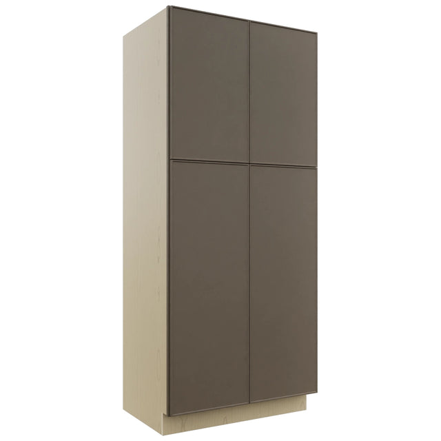 Fabuwood Echo Mocha TP362484 Tall Pantry Cabinet, Front View