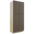 Fabuwood Echo Mocha TP362490 Tall Pantry Cabinet, Front View