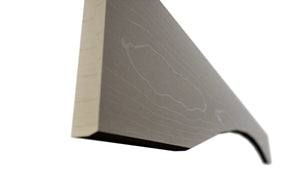 Fabuwood Echo Mocha VAR54 Wall Valance, Detail View