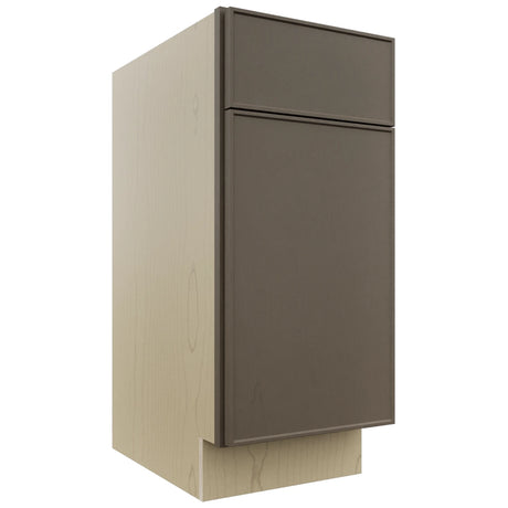 Fabuwood Echo Mocha VB15-34 Vanity Base Standard Cabinet, Front View