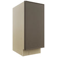 Fabuwood Echo Mocha VB15FD Vanity Base Full Height Cabinet, Front View