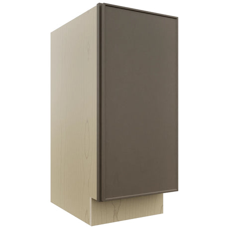 Fabuwood Echo Mocha VB15FD Vanity Base Full Height Cabinet, Front View