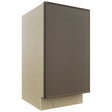 Fabuwood Echo Mocha VB18FD Vanity Base Full Height Cabinet, Front View