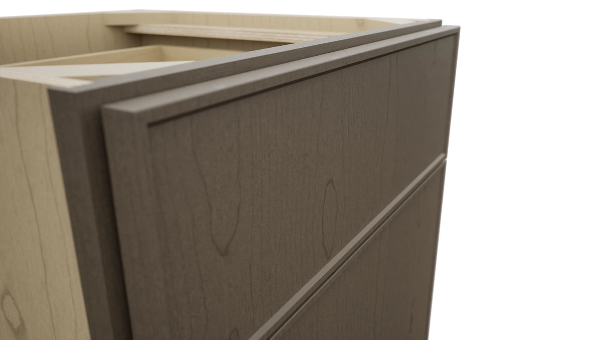 Fabuwood Echo Mocha VB21-34 Vanity Base Standard Cabinet, Detail View