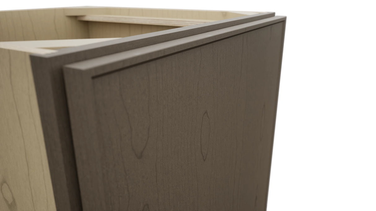 Fabuwood Echo Mocha VB21FD Vanity Base Full Height Cabinet, Detail View