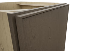 Fabuwood Echo Mocha VB21FD Vanity Base Full Height Cabinet, Detail View