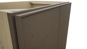 Fabuwood Echo Mocha VB30FD Vanity Base Full Height Cabinet, Detail View