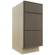 Fabuwood Echo Mocha VDB15-34 Vanity Drawer Cabinet, Front View