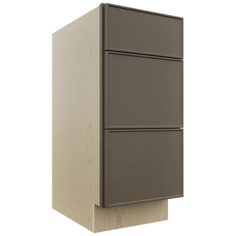 Fabuwood Echo Mocha VDB15-34 Vanity Drawer Cabinet, Front View