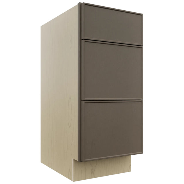 Fabuwood Echo Mocha VDB15-34 Vanity Drawer Cabinet, Front View