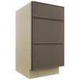 Fabuwood Echo Mocha VDB18-34 Vanity Drawer Cabinet, Front View