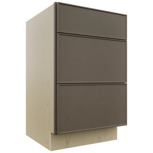 Fabuwood Echo Mocha VDB21-34 Vanity Drawer Cabinet, Front View