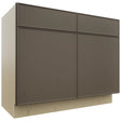 Fabuwood Echo Mocha VSB42-34 Vanity Sink Cabinet, Front View