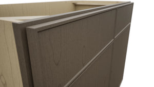 Fabuwood Echo Mocha VSB42-34 Vanity Sink Cabinet, Detail View
