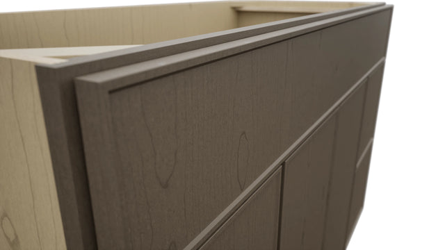 Fabuwood Echo Mocha VSD30DR Vanity Combo Cabinet, Detail View
