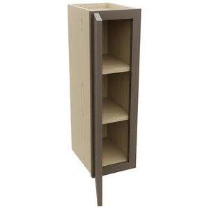 Fabuwood Echo Mocha W0930 Wall Standard Cabinet, Open View