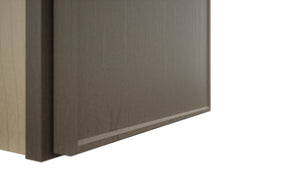 Fabuwood Echo Mocha W1518 Wall Standard Cabinet, Detail View