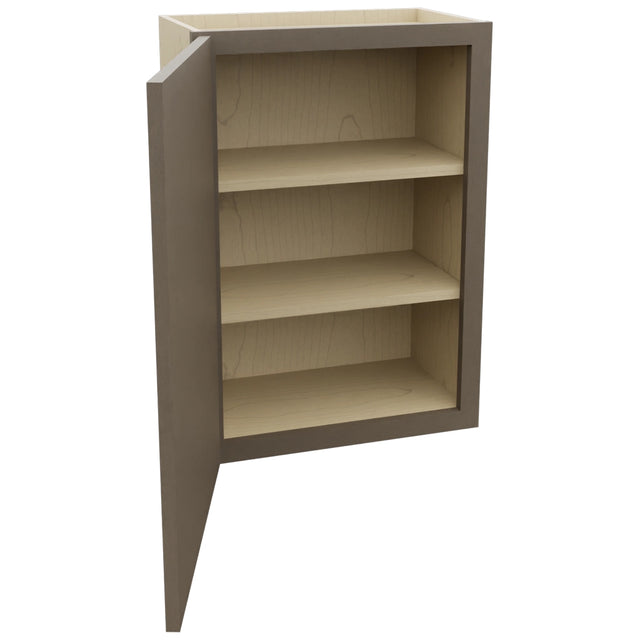 Fabuwood Echo Mocha W2130 Wall Standard Cabinet, Open View