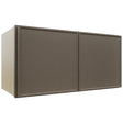 Fabuwood Echo Mocha W2412 Wall Standard Cabinet, Front View