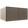 Fabuwood Echo Mocha W301524 Wall Deep Cabinet, Front View
