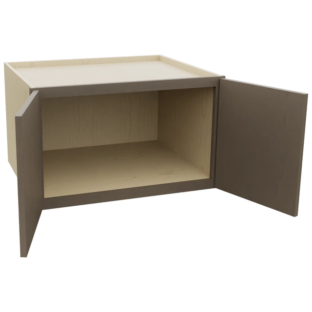 Fabuwood Echo Mocha W301824 Wall Deep Cabinet, Open View
